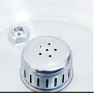 Penutup anti penyumbatan.