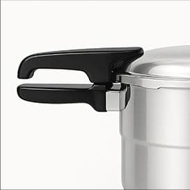 Pegangan double untuk membuka dan mengunci.